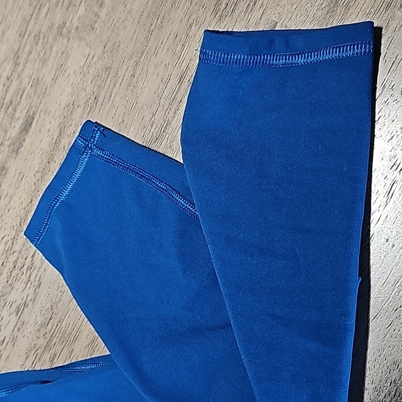 Under Armour Fitted Leggings Blue With Pockets Size Small - Picture 7 of 7